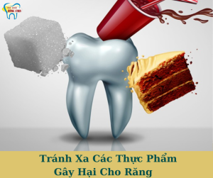 tránh xa các thức phẩm gây hại cho răng