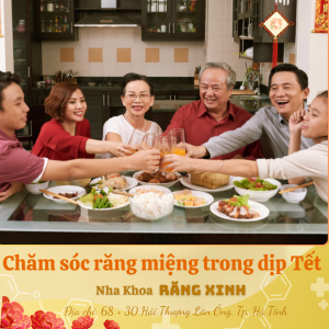 Chăm sóc sức khỏe răng miệng dịp Tết