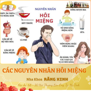Nguyên nhân gây hôi miệng